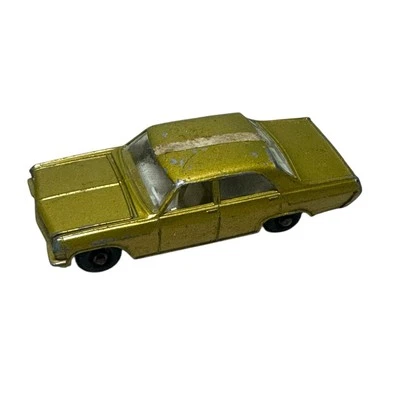 1960s VTG Lesney Matchbox Diecast 1-75 Gold Opel Diplomat Made In England No 36 - Image 1 of 4
