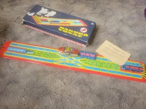 Vintage Hungarian Rakodo Vonat Wind Up Tin Train Set In Box No Key - Picture 1 of 4