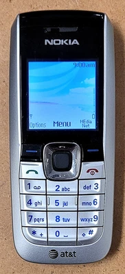 Teléfono celular GSM Nokia 2610 - plateado y negro (AT&T) Foto 1 de 4