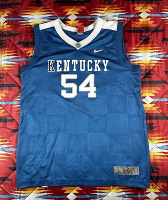 Camiseta deportiva vintage Nike Team Elite Kentucky Wildcats grande azul NCAA baloncesto Foto 1 de 4