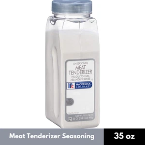 McCormick Culinary tenderizzatore di carne non stagionato, 35 once - un contenitore da 35 once - Foto 1 di 4