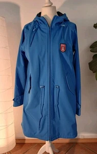 Schöner Softshell Mantel derbe Hamburg in 44 XL♥ blau Jacke Parka maritim top - Bild 1 von 11