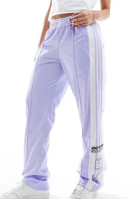 ADIDAS ORIGINALS ADIBREAK SNAP BUTTON VIOLET TRACKPANTS POPPER UK S,M,L LAST 3 - Image 1 of 4