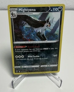 Pokemon TCG Mightyena Astral Radiance 096/189 Reverse Holo Rare - Picture 1 of 2