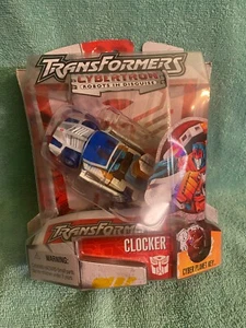 2005 Transformers CRID *CLOCKER* Action Figure NEW & SEALED *MINTY!* - Picture 1 of 4
