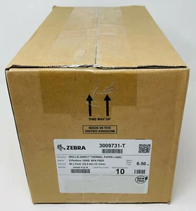 ZEBRA 3009731-T Z-PERFORM 1000D 10 ROTOLI ETICHETTE ADESIVE 60mmX cont. (71mt) - Imagen 1 de 3