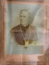 Ein altes Bild des Bischofs # ANTIK # Holz Rahm mit GLAS # 50X40cm