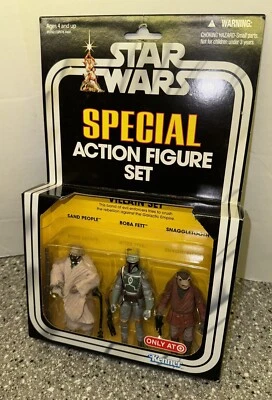 Conjunto Star Wars Villain boneco de ação especial coleção exclusiva alvo novo - Imagem 1 de 4