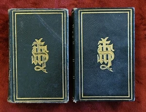 Small Common Prayer Book & Proper Psalms & Lessons Book 1872 Religious Antique - Picture 1 of 20