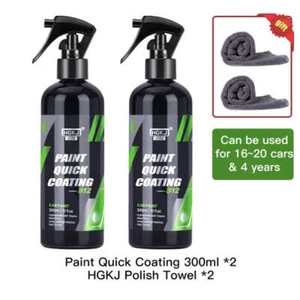Car Nano Coating Spray, Ceramic Coating & Paint Protection 300ml for Auto Detail - Picture 1 of 9