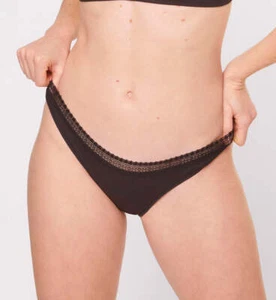 Sloggi Go Ribbed Brazil Twin Pack, Black, XS-L, Triumph Lingerie - Picture 1 of 5