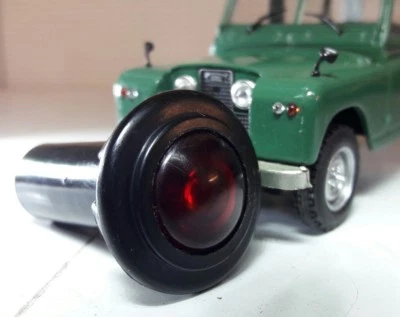 Land Rover Series 1 2 2a Dash Panel 519743 Red Ignition Charging Warning Light - Image 1 of 2