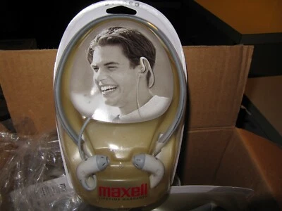 Nuevo- Maxell NB/HB-210 estéreo banda para el cuello auriculares Foto 1 de 3