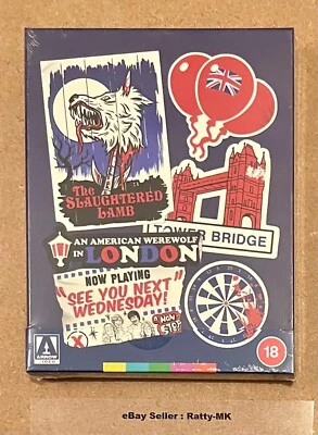 AN AMERICAN WEREWOLF IN LONDON - UK (RIGID SLIP CASE) BLU RAY STEELBOOK - NEW - Image 1 of 4