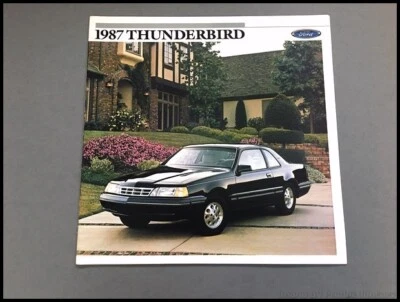 1987 Ford Thunderbird and Turbo 22-page Original Car Sales Brochure Catalog - Изображение 1 из 4