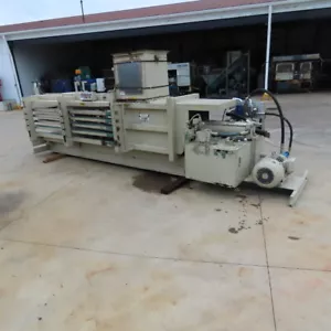 Maren 203-103 50Hp 230/460V Horizontal Trash Compactor Baler 24" x 13' - Picture 1 of 24