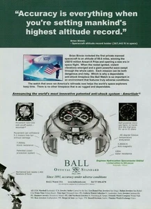 2011 BALL Engineer Hydrocarbon Spacemaster Orbital Watch Vintage Print Ad - Picture 1 of 1