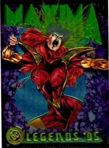 Tarjeta SkyBox Máxima Power Chrome Legends 95 Overdrive DC Comics - Imagen 1 de 4