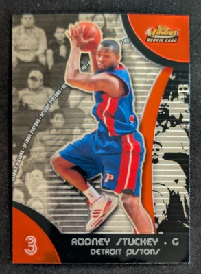2007-08 Topps Finest - Rodney Stuckey #99 (RC) - Image 1 of 3