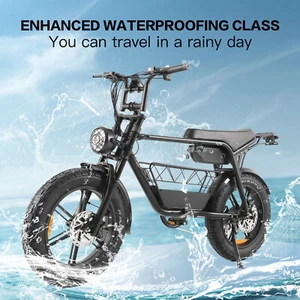 Mamba K20 500W 20" Fat Tire Adult Mountain Ebike Electric Bike 48V EBicycle AU - Picture 1 of 20