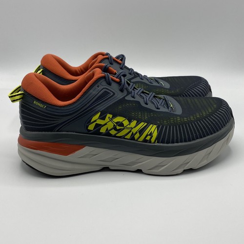 SCARPE DA CORSA UOMO HOKA ONE ONE BONDI 7 TAGLIA 8 (2E)1110530 TCHL