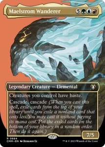 MTG - (Borderless) MAELSTROM WANDERER - Commander Masters (R) - Picture 1 of 1