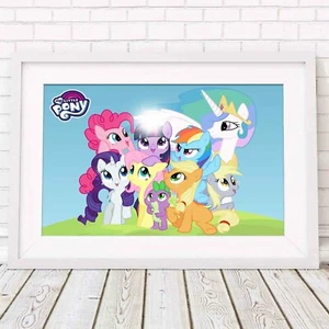 MY LITTLE PONY - Magic MLP Poster Picture Print Sizes A5 to A0 **FREE DELIVERY** - Picture 1 of 14