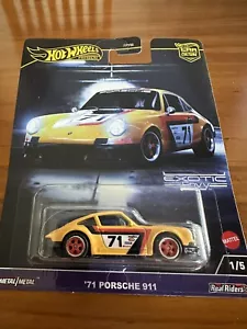 NEW 2024 Hot Wheels Premium EXOTIC ENVY ‘71 PORSCHE 911 Metal R/Riders Racing - Picture 1 of 5