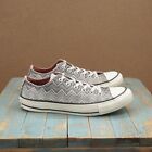 Converse Star Missoni Ox Womens Sneakers Size 8 Gray Zigzag Canvas 147272C