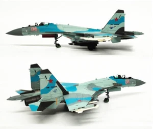 MILITAR Ruso 35 Caza SU35 Super Flanker 1/100 Modelo de Diecast avión - Imagen 1 de 12