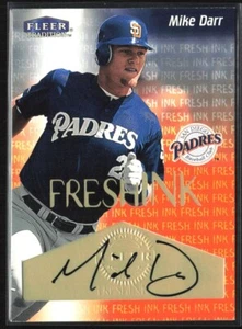 2000 Fleer Tradition Mike Darr Fresh Ink Auto - Picture 1 of 2