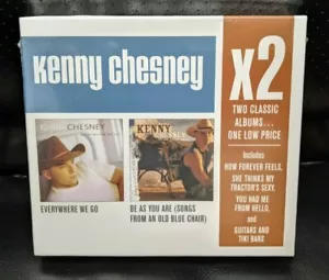 Kenny Chesney X2: Everywhere We Go/ Be As You Are (2008) Unopened CD Set - Imagen 1 de 2