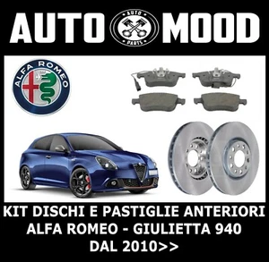 KIT DISCHI E PASTIGLIE ANTERIORI PER ALFA ROMEO GIULIETTA 940_ DAL 2010 >> - Bild 1 von 2
