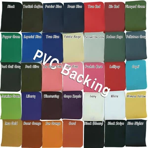 NON TOXIC PVC COATED 100D NYLON OXFORD WATERPROOF BAG FABRIC OUTDOOR MARINE 58"W - Picture 1 of 186