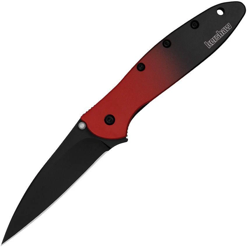 Kershaw Leek Linerlock Red Magna Cut 1660GRDBLK