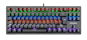 Sumvision Acies mechanische LED Gaming USB Tastatur für PC Laptop Xbox One PS4 - Bild 1 von 4