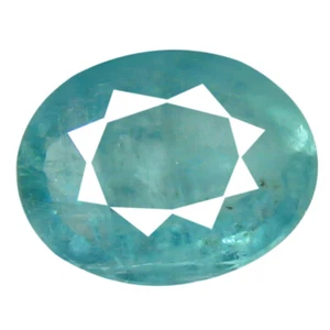 Piedra preciosa de grandidierita azul verdoso con forma ovalada de cinco estrellas AAA 0,51 quilates - Imagen 1 de 1