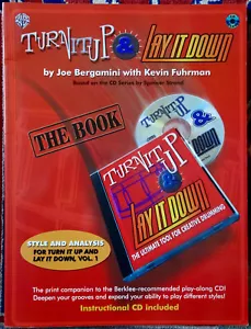 Turn It Up & Lay It Down: The Ultimate Tool for Creative Drumming - Book/CD Pack - Picture 1 of 2