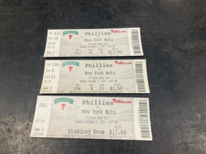 PHILLIES 2016 TICKET STUB 10/2/16 VS METS - Picture 1 of 1