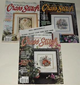 For The Love Of Cross Stitch Jan 2001 Mar 2001 May 2001 "Your Choice" - Bild 1 von 27