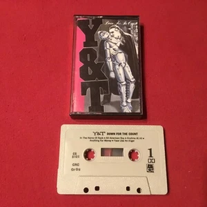 Y & T – Down For The Count  *1985: CRC (NO BAR CODE) A&M Cassette CS 5101  - Picture 1 of 5