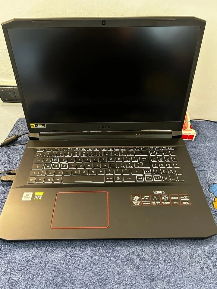 Acer Nitro 5 AN517-52 RTX 2060 i7-10750H CPU @ 2.60GHz 2.59 GHz RAM 16GB  - Immagine 1 di 3