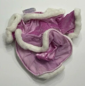 BUILD-A-BEAR BABW KLEIDUNG EISLAUF OUTFIT TRIKOT & ROCK LILA WEISS FELL - Bild 1 von 4