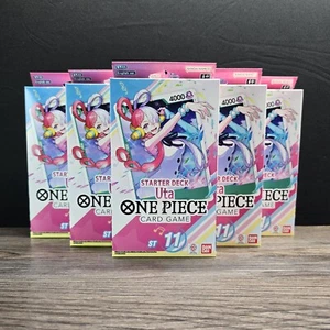 ✋NEW IN HAND✋ ONE PIECE CARD GAME: UTA Starter Deck ST-11 - FAST SHIPPING 🚀 - Picture 1 of 1