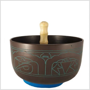 Klangschale für Lehrer und Pädagogen 25cm 1,8kg für Anfänger u. Kinder - robust - Picture 1 of 16
