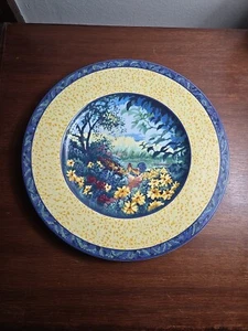 Fitz And Floyd Coq Du Village Platter 12 Inch - Picture 1 of 17
