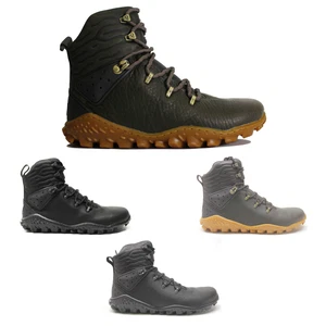 Vivobarefoot Womens Trainers Tracker Forest ESC Lace-Up Hi-Top Leather