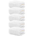  5 Pcs Baby Towls Washcloths for Muslin Foam Cotton Bib Printing