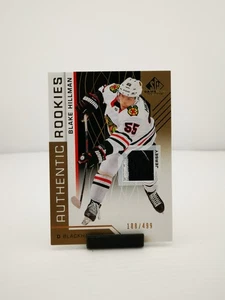 2018-19 SP Game Used Authentic Rookies Base Gold Jersey /499 Blake Hillman #146 - Picture 1 of 10