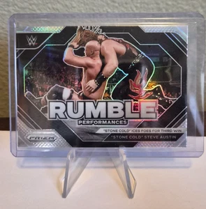 Stone Cold Steve Austin 2024 Panini Prizm WWE #16 Rumble Performances - Picture 1 of 2